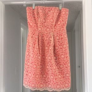 Jessica Simpson orange sundress